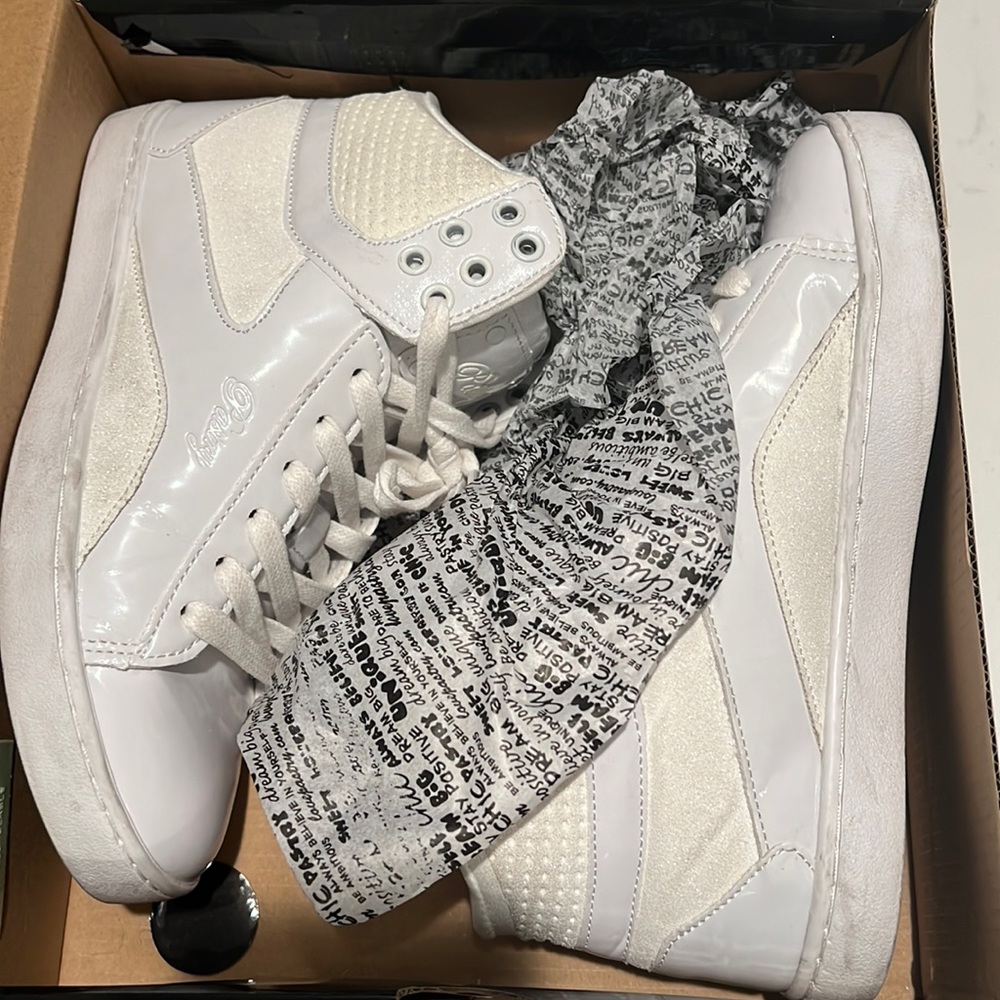 Pastry Pop Tart glitter high tops size 7